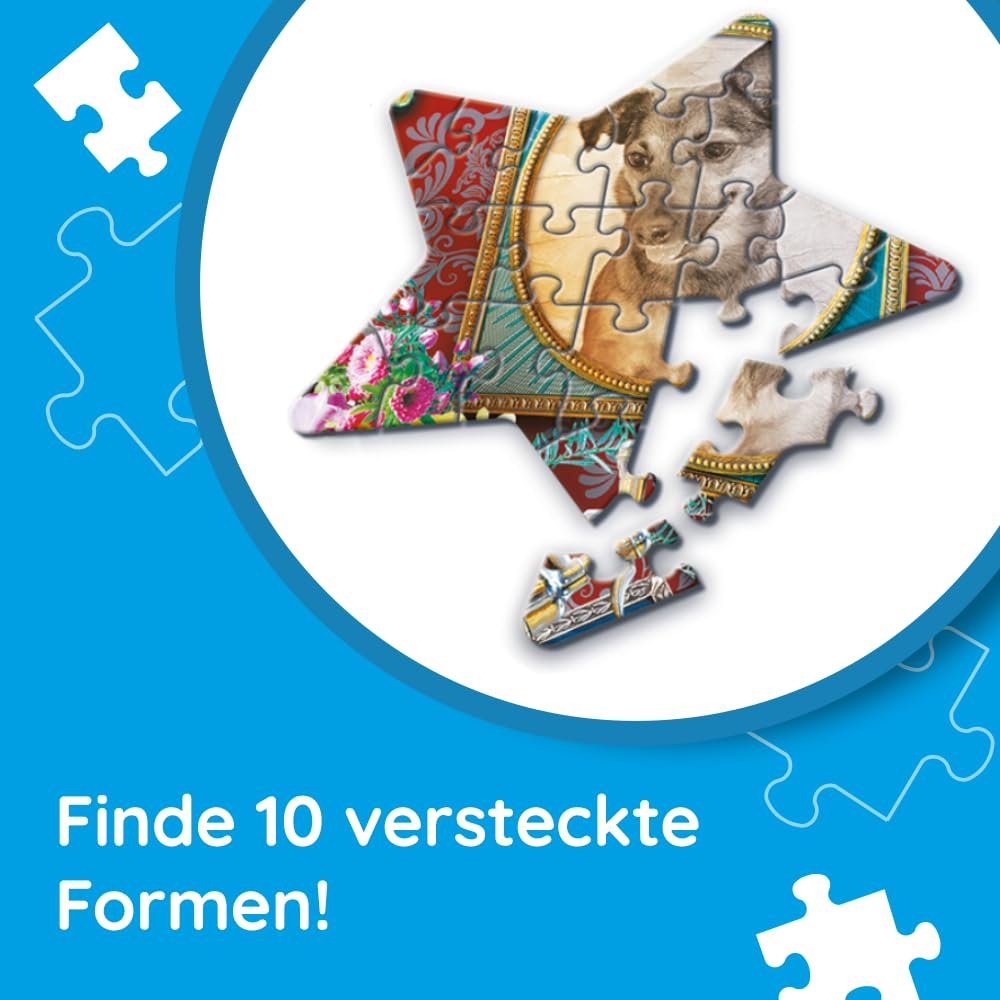 Пазл Trefl Hidden Shapes Ночь игр 1000 + 86 элементов, фото №3 Пазл Trefl Hidden Shapes Ночь игр 1000 + 86 элементов, фото №3