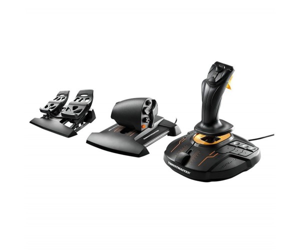 Комплект джойстик важіль керування двигуном авіаційні педалі Thrustmaster T.16000M FC Flight Pack 2960782, фото №4 Комплект джойстик важіль керування двигуном авіаційні педалі Thrustmaster T.16000M FC Flight Pack 2960782, фото №4