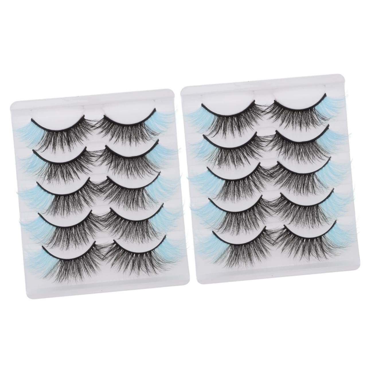 Накладні вії Angoily 10 пар кольорових, фото №1