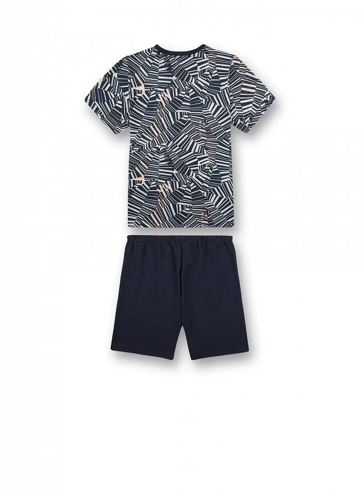 Комплект піжами Sanetta для хлопчиків, шорти, сірий, фото №2 Комплект піжами Sanetta для хлопчиків, шорти, сірий, фото №2