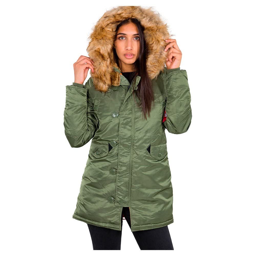 Жіноча зимова куртка ALPHA INDUSTRIES, фото №3