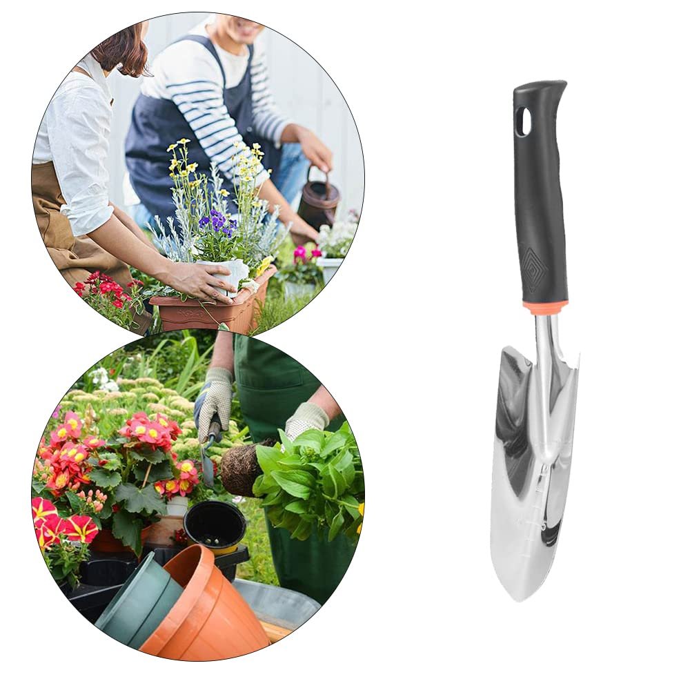 Лопата совковая садовая из нержавеющей стали, ручная., фото №6