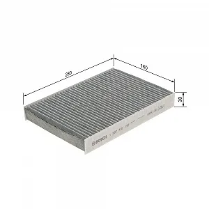 Фильтр салона BOSCH 1 987 432 197 для NISSAN RENAULT - Фото 1