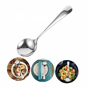 Ложка з нержавіючої сталі, чайна, молочна synthetic.ua - Фото 1