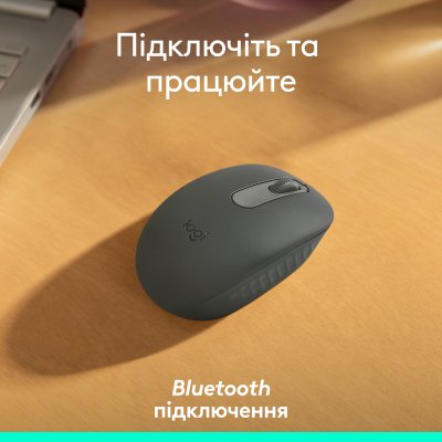 Мышка Logitech M196 Bluetooth Graphite (910-007459), фото №6