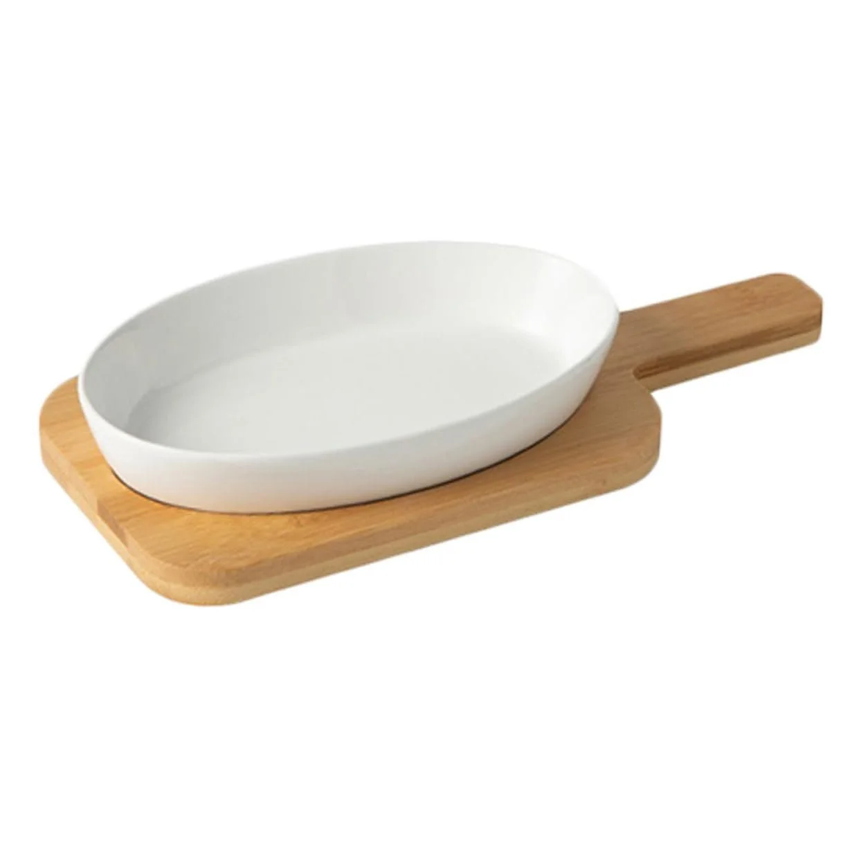 Форма для запекания SOIMISS овальная керамическая антипригарная, фото №1