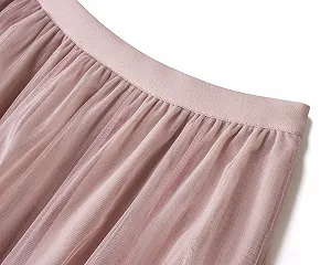 Юбка Тюль женская плиссированная IYOIMONO Миди synthetic.ua - Фото 1