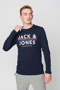 Футболка с длинными рукавами Jack&Jones 12205129 Темно-синий L synthetic.ua - Фото 1