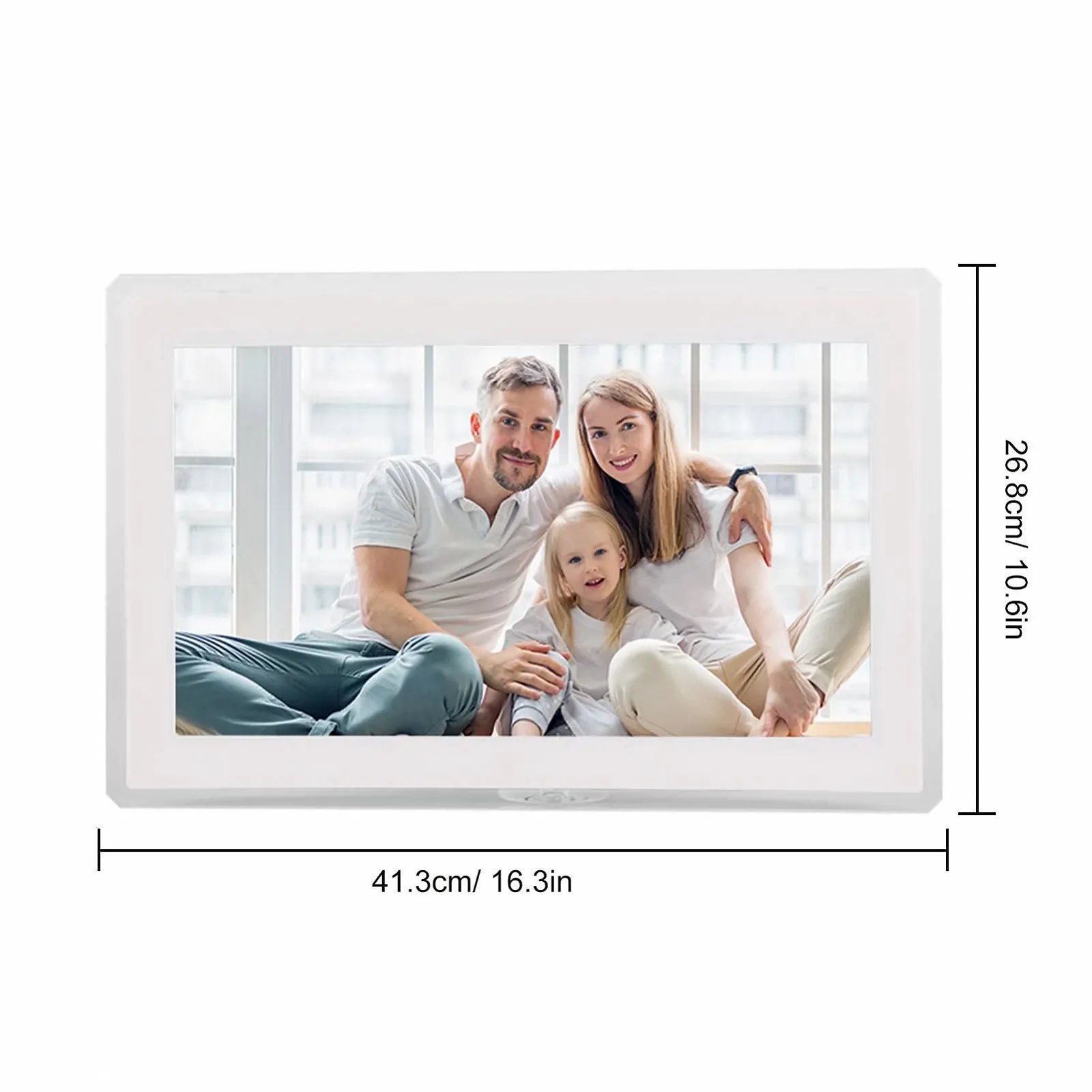 Цифровая фоторамка Andoer 15.6 Inch WiFi Touchscreen 32GB (EU Plug), фото №7