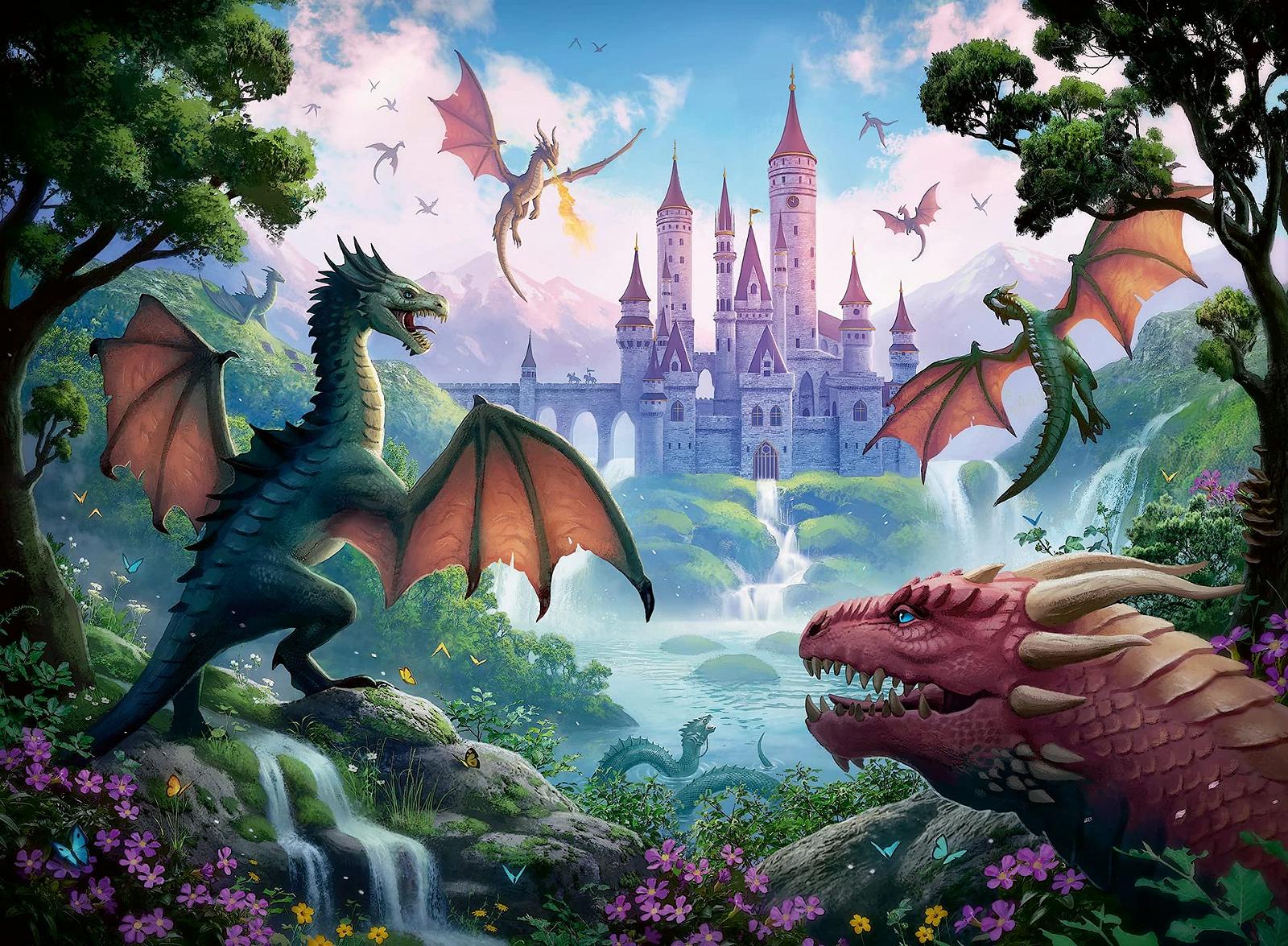 Пазл Ravensburger 13356 Magic Dragon 300 элементов, фото №2