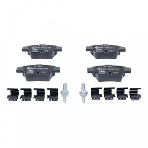 Комплект гальмівних колодок дискового гальма ATE 13.0460-3851.2 для PEUGEOT задня вісь synthetic.ua - Фото 1