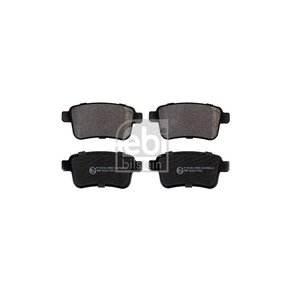 Комплект тормозных колодок FEBI BILSTEIN 16897 для MERCEDES-BENZ NISSAN, фото №2