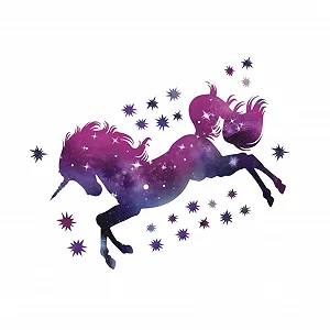 Наклейка на стіну POPETPOP Декоративна Фіолетова - Фото 1