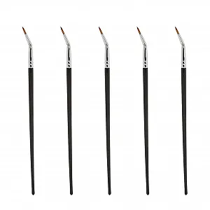 Купить Щеточка для подводки глаза Дугообразная Многофункциональная для макияжа Тонкая угловая с маленьким тонким кончиком - Фото 1 Щеточка для подводки глаза Дугообразная Многофункциональная для макияжа Тонкая угловая с маленьким тонким кончиком - Фото 1