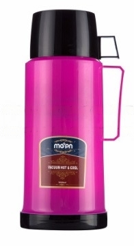 Термос питьевой с чашкой Frico FRU-253-Pink 1000 мл розовый, фото №1