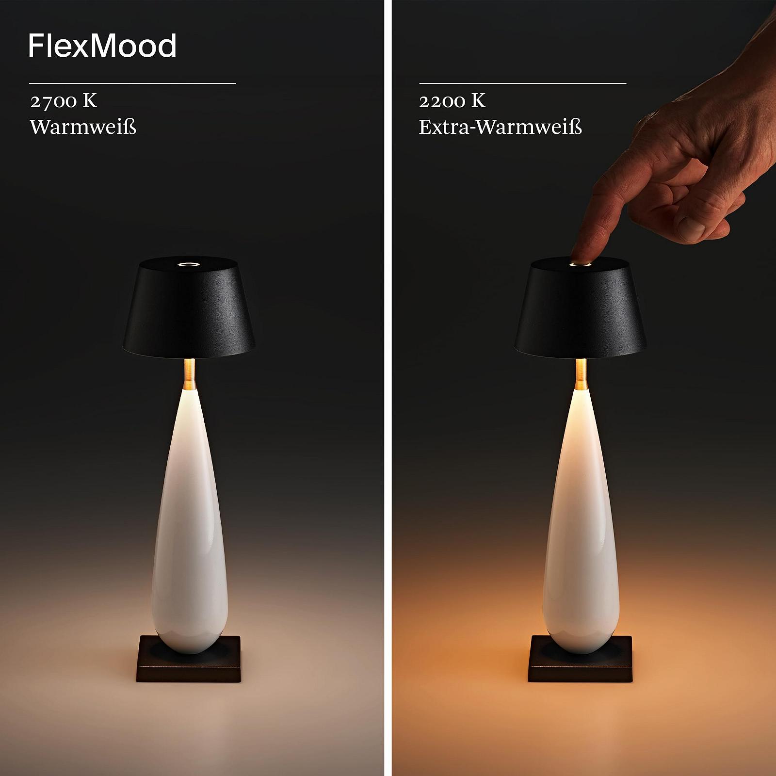 Настільна лампа SIGOR Thala Акумуляторна LED IP65 23.7 см Кераміка, фото №2