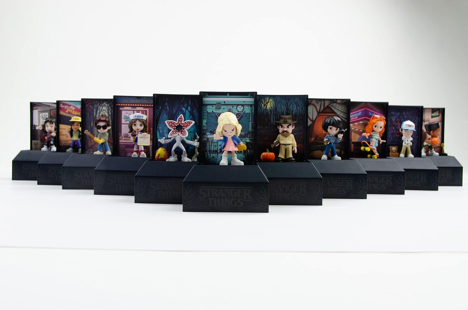 Фігурка BANDAI Stranger Things Upside Down Capsule, Міні-бокс з випадковою фігуркою Stranger Things 6,5 см, аксесуарами та наборами карток, Сліпа коробка з атрибутикою Stranger Things, фото №3