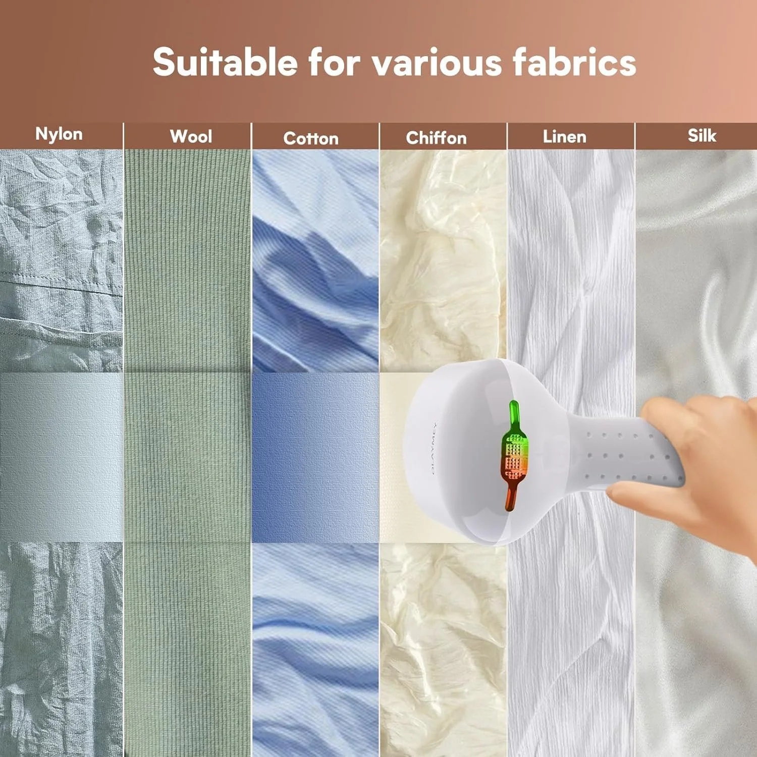 Дорожный отпариватель OLAYMEY 30 г/мин 220 мл 20 с нагрев 2 м кабель, фото №7