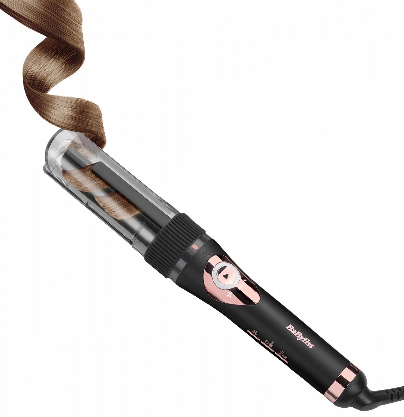 Автоматична плойка BaByliss Curl Secret Lite C1031E 19 мм Чорна та рожеве золото, фото №1 Автоматична плойка BaByliss Curl Secret Lite C1031E 19 мм Чорна та рожеве золото, фото №1