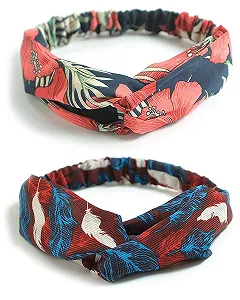 Повязка Dreshow Boho для женщин, с принтом, узлами, эластичная synthetic.ua - Фото 1