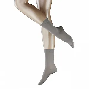 Носки FALKE Cotton Touch, 2 шт., размер: 35-38, цвет: Серебристый - Фото 1