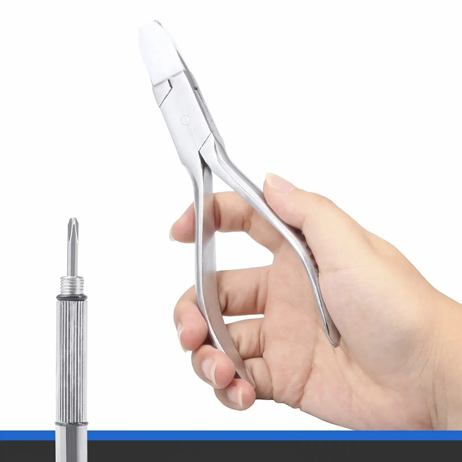 Плоскогубцы LEONTOOL для очков с нейлоновыми губками 15.24 см, фото №5 Плоскогубцы LEONTOOL для очков с нейлоновыми губками 15.24 см, фото №5