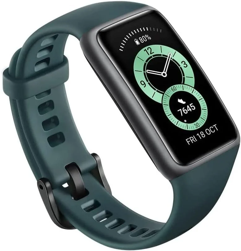 Фітнес-браслет Huawei Band 6 1.47” / Bluetooth 5.0 / Вологозахист 5 ATM / Forest Green (55026634), фото №4