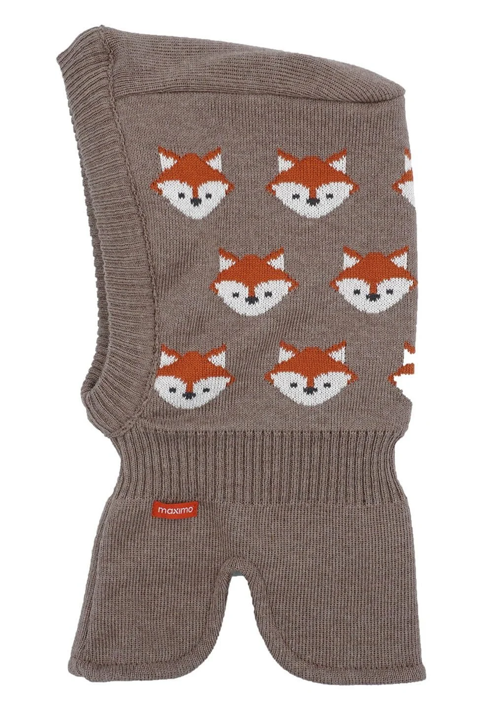 Шапка maximo Mini Boy Slip-On Fox Windstopper, пестрый коричневый, фото №1 Шапка maximo Mini Boy Slip-On Fox Windstopper, пестрый коричневый, фото №1