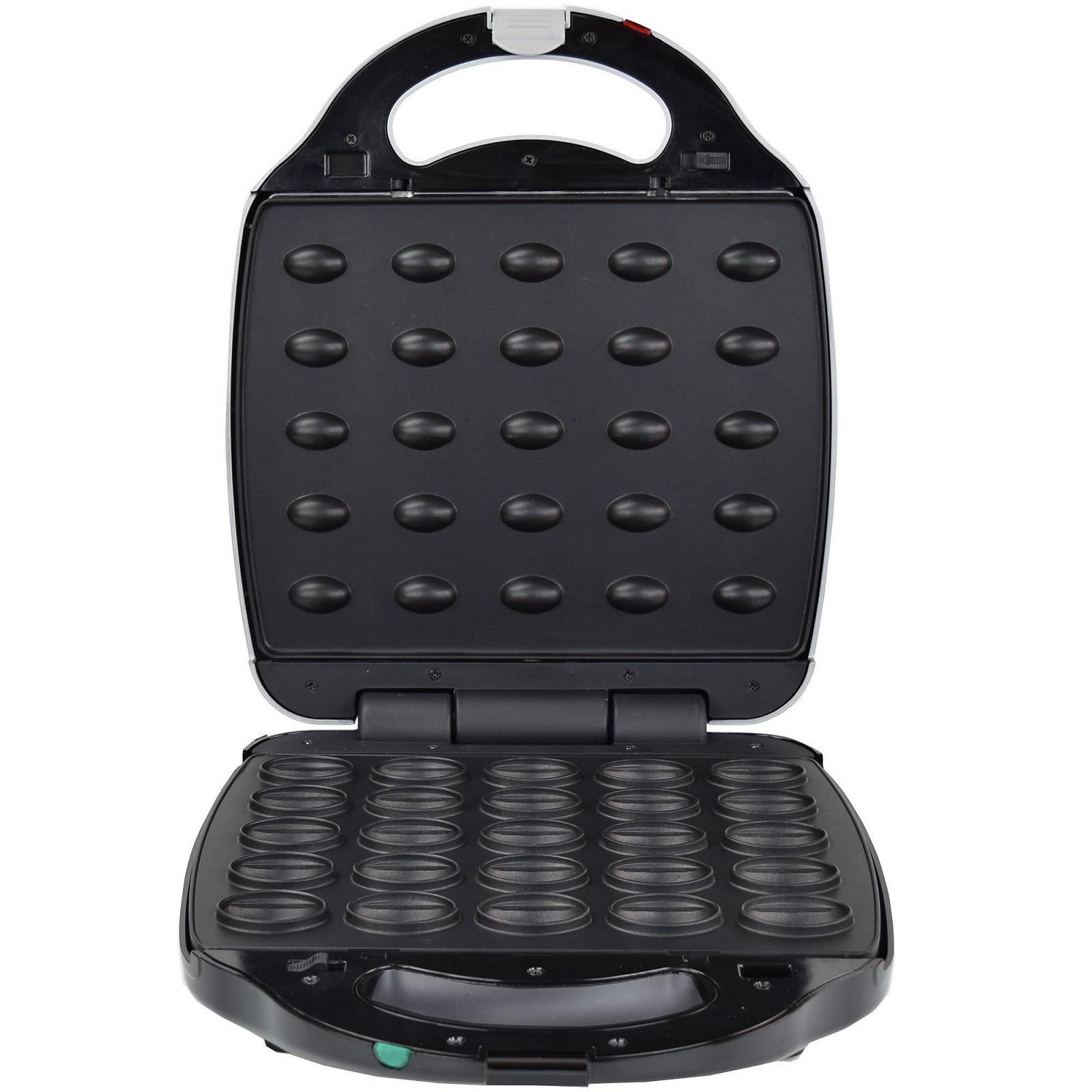 Вафельница Syntrox Germany Chef Maker XXL 2000 Ватт для орешков - Орешница для 25 орешков Chef Maker со съемными и моющимися в посудомоечной машине пластинами, фото №3