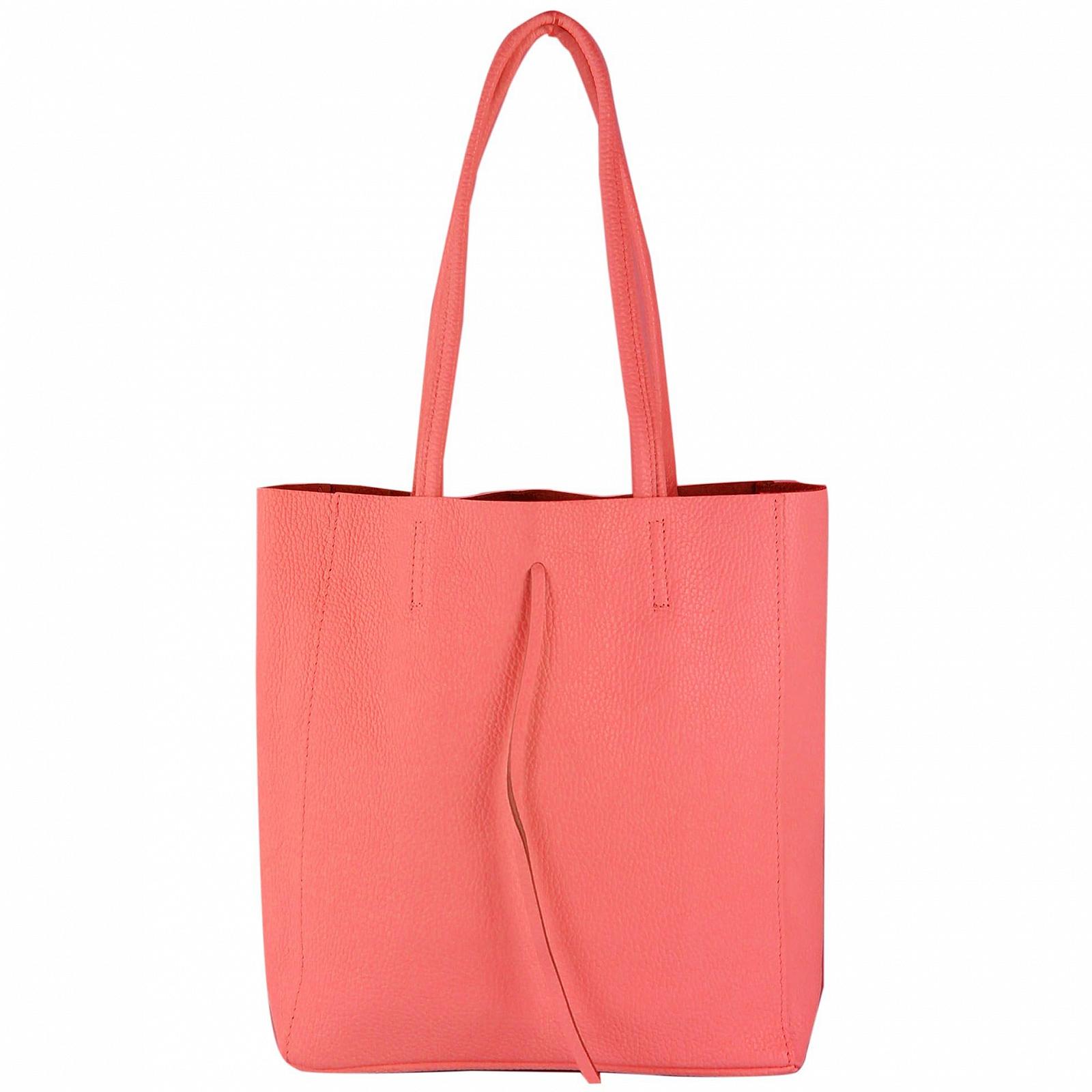 Сумка-тоут modamoda de T253 из итальянской кожи с внутренним карманом, фото №1