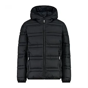 Куртка CMP Унисекс Детская с фиксированным капюшоном, утепленная - Фото 1