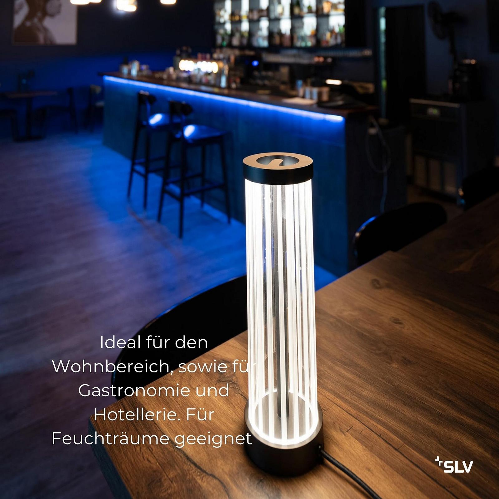 Настільна лампа SLV QUIMERA BRONZE Glass LED Бронза, фото №8