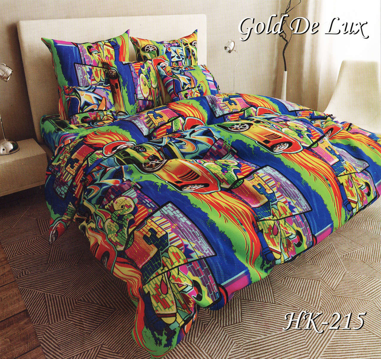 Напівторна постільна білизна Тет-А-Тет НК-215 економ, фото №1