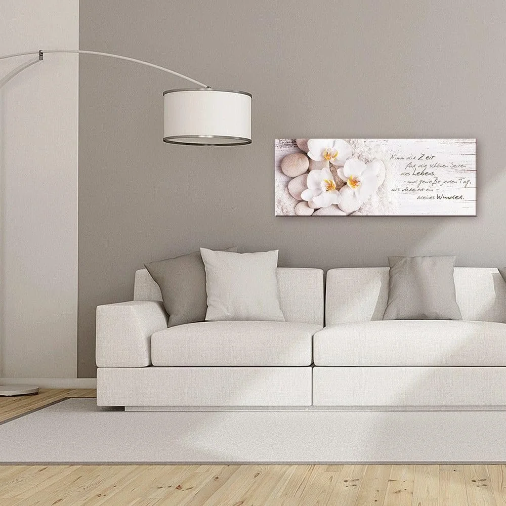 Картина на склі artissimo AG1903A Nimm dir Zeit Орхідея 80 x 30 см, фото №2 Картина на склі artissimo AG1903A Nimm dir Zeit Орхідея 80 x 30 см, фото №2