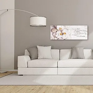 Картина на склі artissimo AG1903A Nimm dir Zeit Орхідея 80 x 30 см synthetic.ua - Фото 1