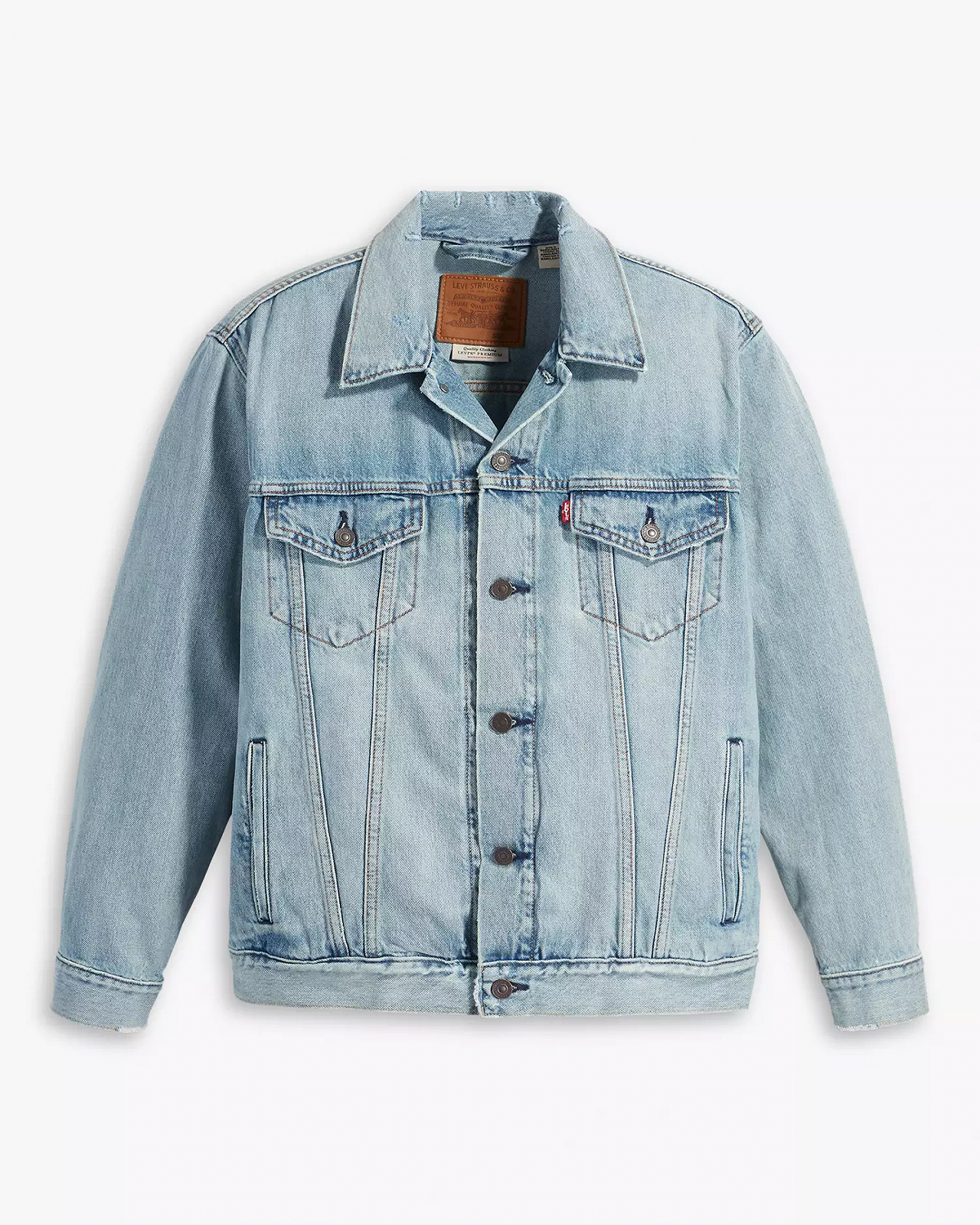 Мужская куртка Levis - Relaxed Fit Trucker Huron Waves - XS, фото №5