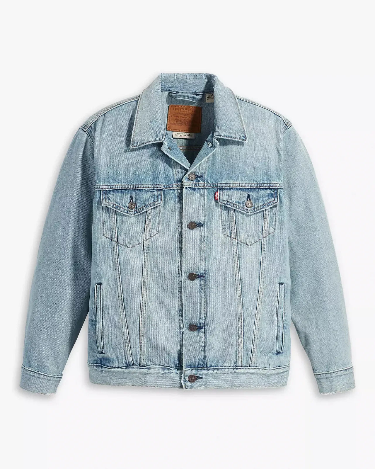 Мужская куртка Levis - Relaxed Fit Trucker Huron Waves - S, фото №5