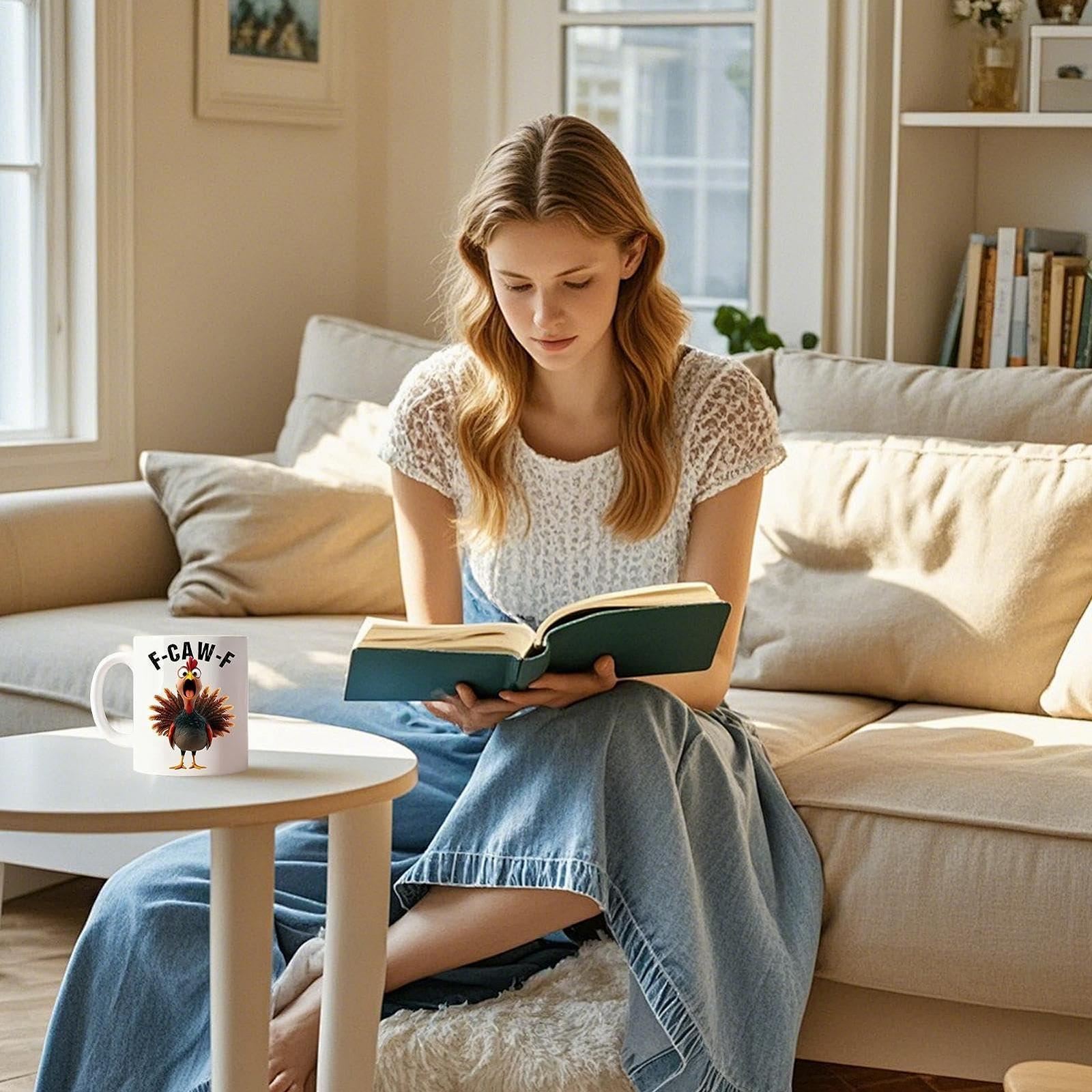 Кружка Sollee Hahn, 350 миллилитров, керамическая, фермерская, с петухом, фото №8