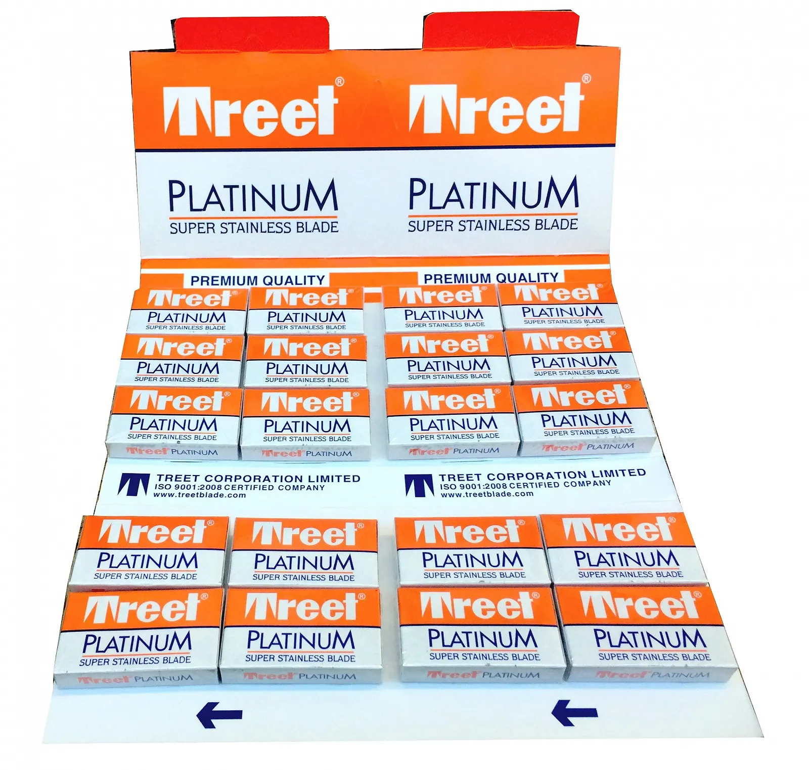Лезвия для бритвы Treet Platinum 200 шт., фото №1