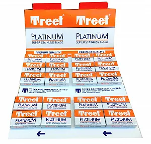 Лезвия для бритвы Treet Platinum 200 шт. - Фото 1