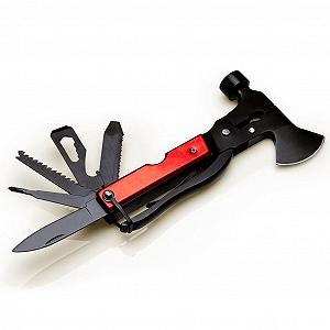 Мультитул I Tool Mini I Набір для виживання I З нержавіючої сталі I Для кемпінгу, походів, вулиці I З ножем, сокирою, молотком, пилою та багатьом іншим synthetic.ua - Фото 1