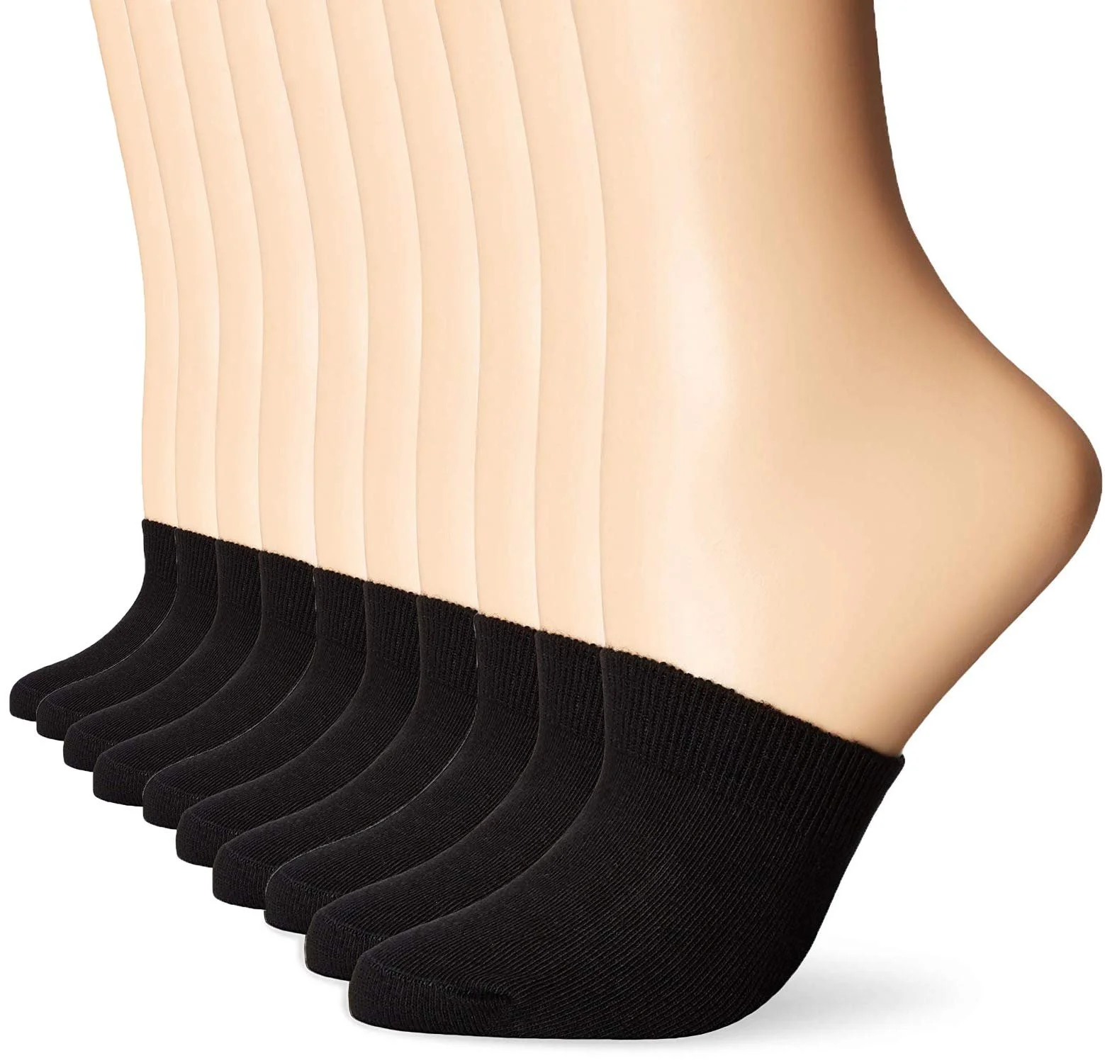 Шкарпетки ANDERK, 10 пар, Жіночі невидимі шкарпетки для тренувань, фото №2 Шкарпетки ANDERK, 10 пар, Жіночі невидимі шкарпетки для тренувань, фото №2