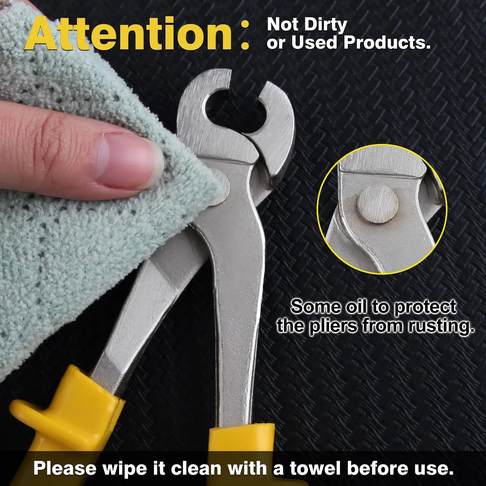 SPEEDWOX J-образные клещи для клеток, сверхмощные клещи для клеток, J-образные зажимы, прямые плоскогубцы, набор колец для свиней, J-образные клещи для строительства, фото №7