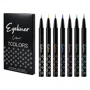 Купити Набір підводок для очей з високою пігментацією, рідка блискуча - Фото 1 Набір підводок для очей з високою пігментацією, рідка блискуча - Фото 1