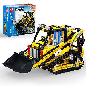 Игрушечный экскаватор Mould King 13014S Technik Remote Controlled Строительные блоки Гусеничный экскаватор Зажимной STEM Модельный набор Совместим с другими брендами (514 деталей) - Фото 1