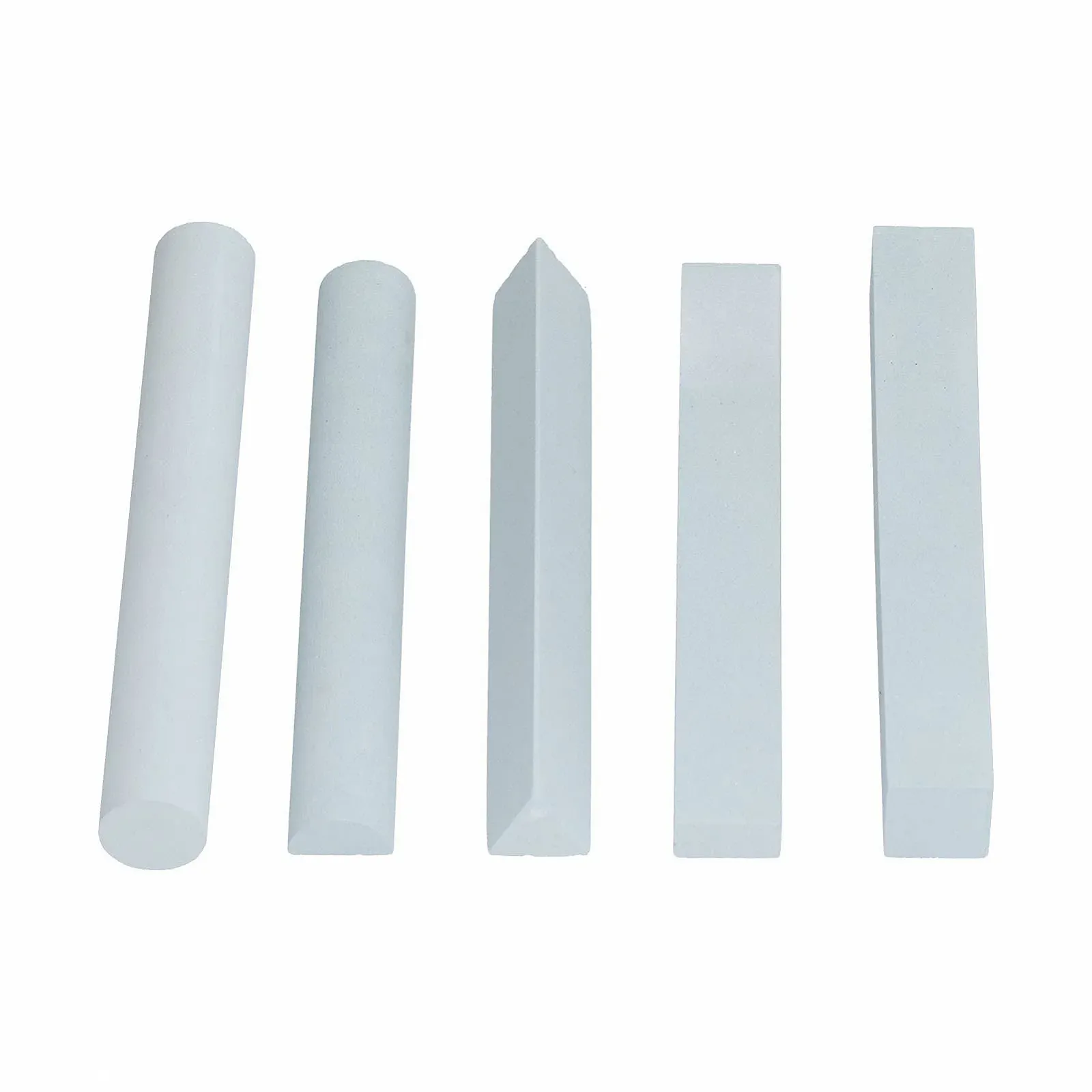 Набір точильних каменів 800 Mesh Зелений карбід кремнію 5 шт., фото №1