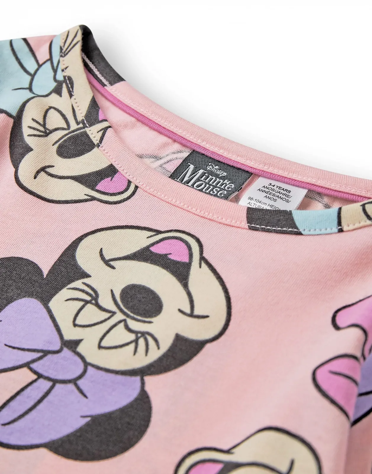 Піжамний набір Disney Minnie Mouse для дівчат, Довгий рукав, Довгі штани, З графічним малюнком, фото №7 Піжамний набір Disney Minnie Mouse для дівчат, Довгий рукав, Довгі штани, З графічним малюнком, фото №7