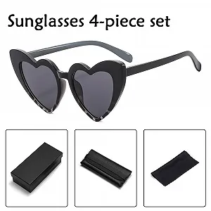 Солнцезащитные очки в форме сердца synthetic.ua - Фото 1