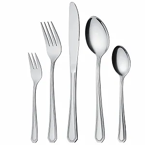 Набір столових приборів GRÄWE Berlin для 40 осіб у лотку, 204 предмети synthetic.ua - Фото 1