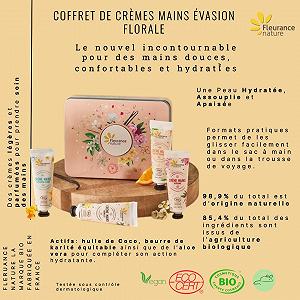 Крем для рук Fleurance Nature Набор по уходу Четыре ароматизированных крема для рук в подарочной коробке synthetic.ua - Фото 1